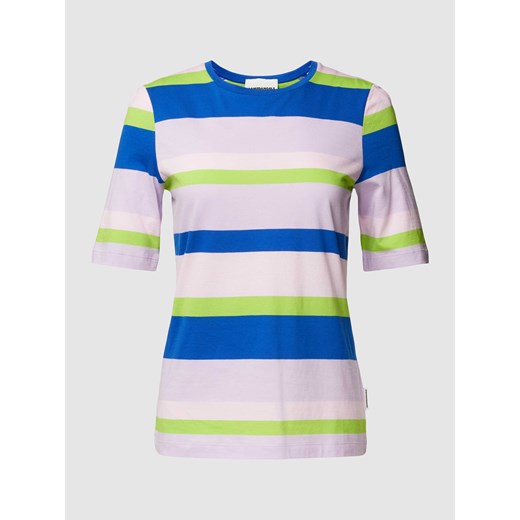 T-shirt z czystej bawełny ekologicznej model ‘DONJI’ ze sklepu Peek&Cloppenburg  w kategorii Bluzki damskie - zdjęcie 168988967