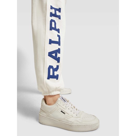 Spodnie dresowe z nadrukami z logo Polo Ralph Lauren XL Peek&Cloppenburg 