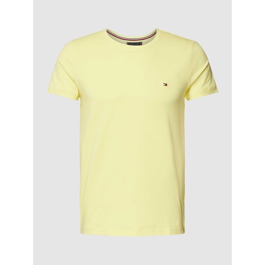 T-shirt o kroju slim fit z wyhaftowanym logo ze sklepu Peek&Cloppenburg  w kategorii T-shirty męskie - zdjęcie 168989396