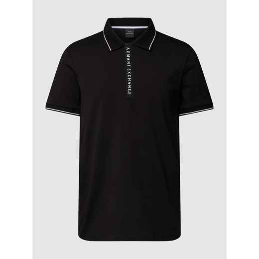 Koszulka polo z paskami w kontrastowym kolorze ze sklepu Peek&Cloppenburg  w kategorii T-shirty męskie - zdjęcie 168989788
