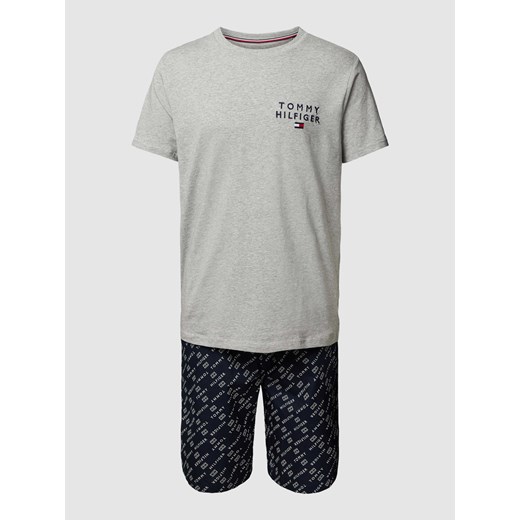 Piżama z wyhaftowanym logo ze sklepu Peek&Cloppenburg  w kategorii Piżamy męskie - zdjęcie 168989887