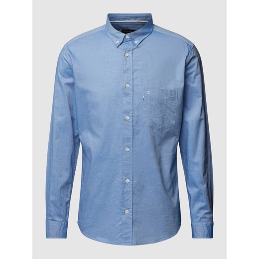 Koszula casualowa o kroju regular fit z kołnierzykiem typu button down model ‘Oxford’ ze sklepu Peek&Cloppenburg  w kategorii Koszule męskie - zdjęcie 168990179