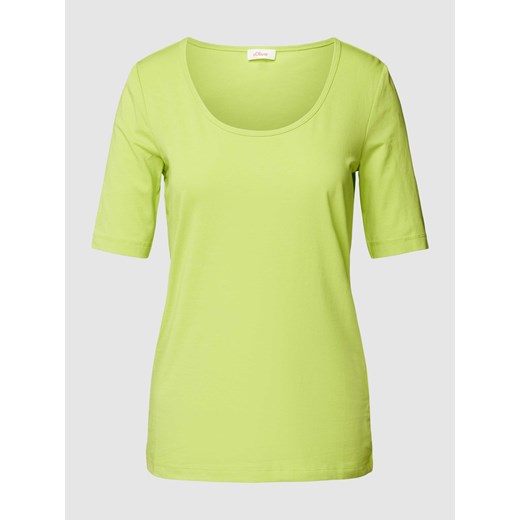 T-shirt z okrągłym dekoltem model ‘Lollo Prada’ ze sklepu Peek&Cloppenburg  w kategorii Bluzki damskie - zdjęcie 168990345