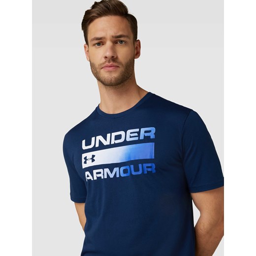 T-shirt męski Under Armour z krótkim rękawem z bawełny 