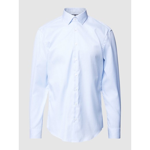 Koszula biznesowa o kroju slim fit ze wzorem na całej powierzchni ze sklepu Peek&Cloppenburg  w kategorii Koszule męskie - zdjęcie 168990529