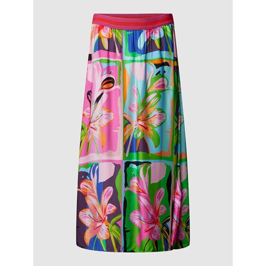 Spódnica midi z wiskozy z kwiatowym wzorem ze sklepu Peek&Cloppenburg  w kategorii Spódnice - zdjęcie 168990899