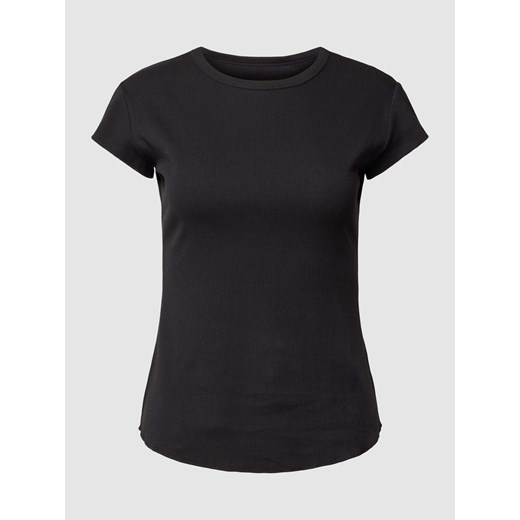 T-shirt z prążkowaniem model ‘Go Ribbed’ ze sklepu Peek&Cloppenburg  w kategorii Bluzki damskie - zdjęcie 168990928