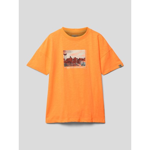 T-shirt z nadrukowanym motywem ze sklepu Peek&Cloppenburg  w kategorii T-shirty chłopięce - zdjęcie 168991017