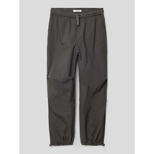 Spodnie w jednolitym kolorze z elastycznym pasem ze sklepu Peek&Cloppenburg  w kategorii Spodnie chłopięce - zdjęcie 168991287