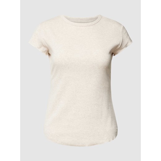 T-shirt z prążkowaniem model ‘Go Ribbed’ ze sklepu Peek&Cloppenburg  w kategorii Bluzki damskie - zdjęcie 168991497