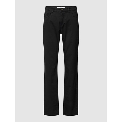 Spodnie w jednolitym kolorze model ‘CAROLA’ ze sklepu Peek&Cloppenburg  w kategorii Spodnie damskie - zdjęcie 168991717