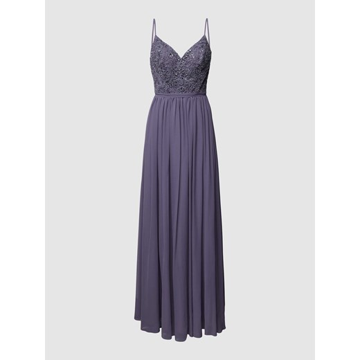 Sukienka wieczorowa z tasiemką w talii ze sklepu Peek&Cloppenburg  w kategorii Sukienki - zdjęcie 168992035
