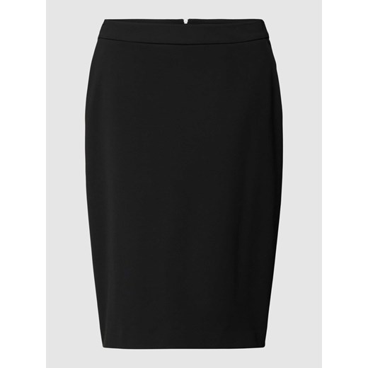 Spódnica o długości do kolan w jednolitym kolorze ze sklepu Peek&Cloppenburg  w kategorii Spódnice - zdjęcie 168992045