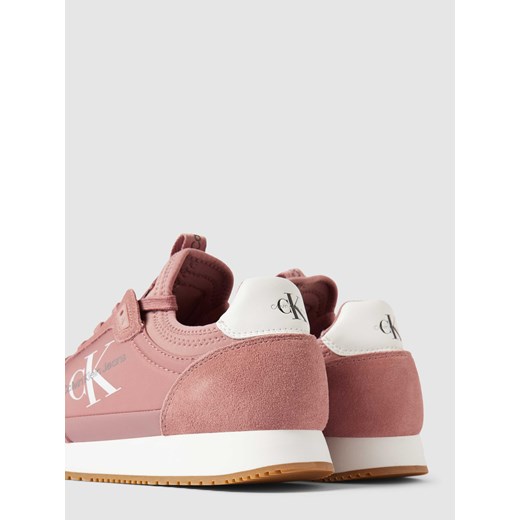 Buty sportowe damskie Calvin Klein sneakersy sznurowane wiosenne 