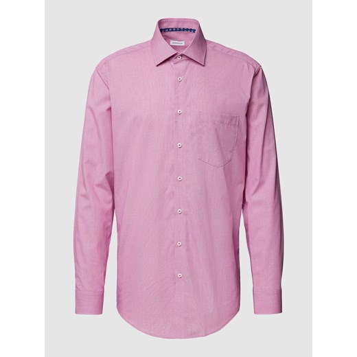 Koszula biznesowa z kieszenią na piersi ze sklepu Peek&Cloppenburg  w kategorii Koszule męskie - zdjęcie 168992356