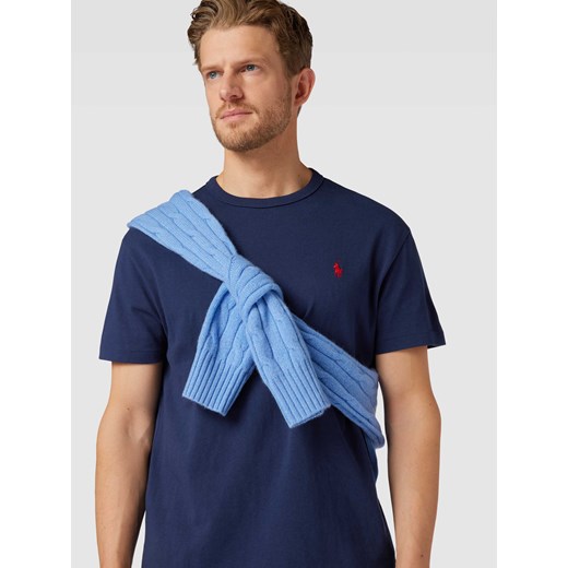 T-shirt męski Polo Ralph Lauren z bawełny na wiosnę 