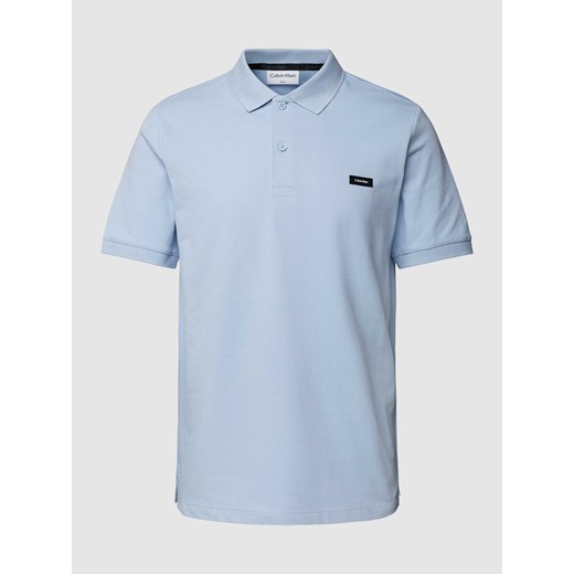Koszulka polo w jednolitym kolorze ze sklepu Peek&Cloppenburg  w kategorii T-shirty męskie - zdjęcie 168992706