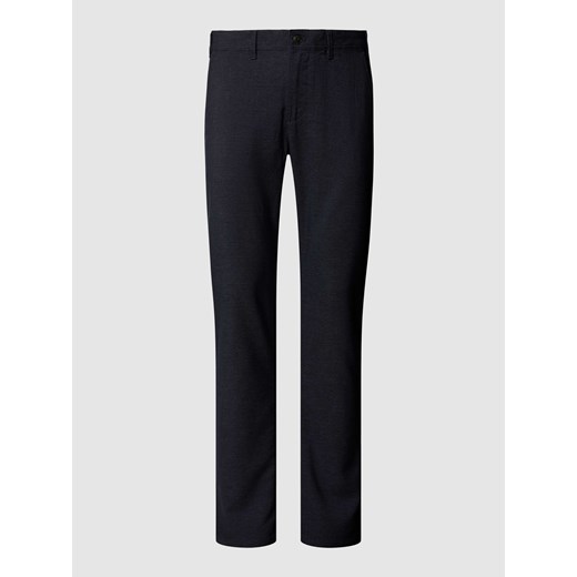Chinosy o kroju super slim fit z tkanym wzorem ze sklepu Peek&Cloppenburg  w kategorii Spodnie męskie - zdjęcie 168992899