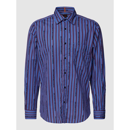 Koszula casualowa o kroju regular fit ze wzorem w paski model ‘Remiton’ ze sklepu Peek&Cloppenburg  w kategorii Koszule męskie - zdjęcie 168992935