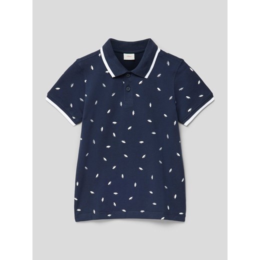 Koszulka polo we wzory na całej powierzchni ze sklepu Peek&Cloppenburg  w kategorii T-shirty chłopięce - zdjęcie 168992976