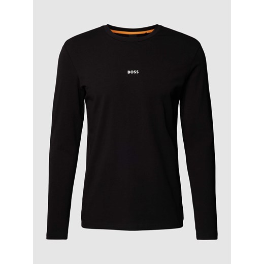 Bluzka z długim rękawem i okrągłym dekoltem model ‘Chark’ ze sklepu Peek&Cloppenburg  w kategorii T-shirty męskie - zdjęcie 168993076