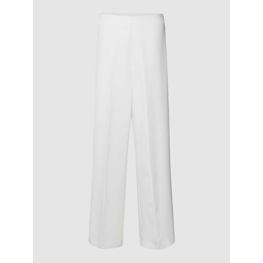 Spodnie materiałowe o kroju wide leg cut z elastycznym pasem model ‘CLARA’ ze sklepu Peek&Cloppenburg  w kategorii Spodnie damskie - zdjęcie 168993166