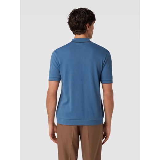 Koszulka polo o kroju regular fit z paskami w kontrastowym kolorze XL Peek&Cloppenburg 