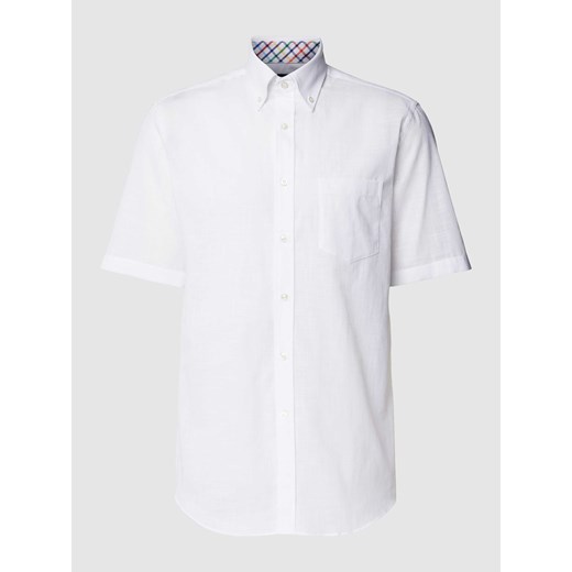 Koszula casualowa o kroju regular fit z krótkim rękawem ze sklepu Peek&Cloppenburg  w kategorii Koszule męskie - zdjęcie 168993316