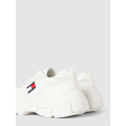 Sneakersy skórzane z naszywką z logo Tommy Jeans 37 Peek&Cloppenburg 