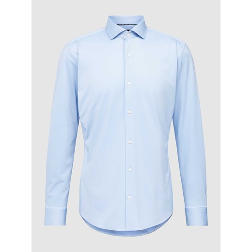 Koszula biznesowa o kroju slim fit z kołnierzykiem typu kent ze sklepu Peek&Cloppenburg  w kategorii Koszule męskie - zdjęcie 168993687