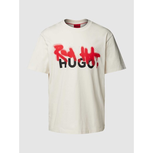 T-shirt z nadrukiem z logo model ‘Dinricko’ ze sklepu Peek&Cloppenburg  w kategorii T-shirty męskie - zdjęcie 168993808