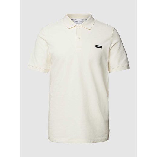 Koszulka polo w jednolitym kolorze ze sklepu Peek&Cloppenburg  w kategorii T-shirty męskie - zdjęcie 168993955