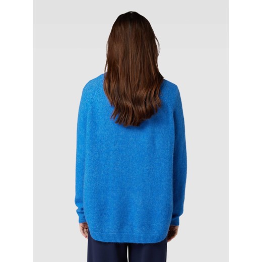 Sweter z dzianiny w jednolitym kolorze model ‘Lessine’ L/XL Peek&Cloppenburg 