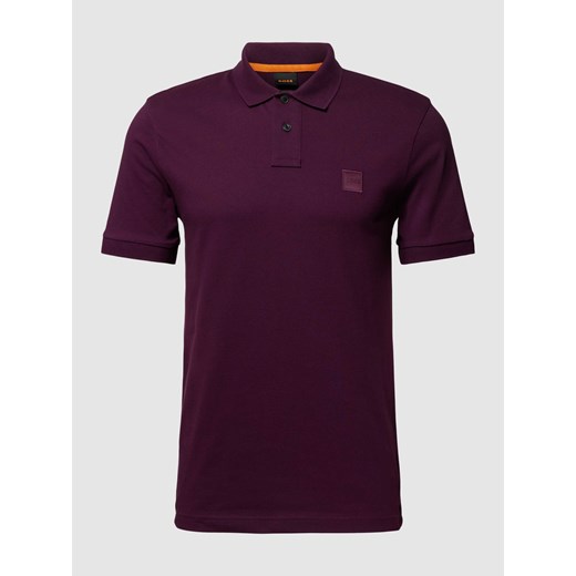 Koszulka polo o kroju slim fit w jednolitym kolorze ze sklepu Peek&Cloppenburg  w kategorii T-shirty męskie - zdjęcie 168994046