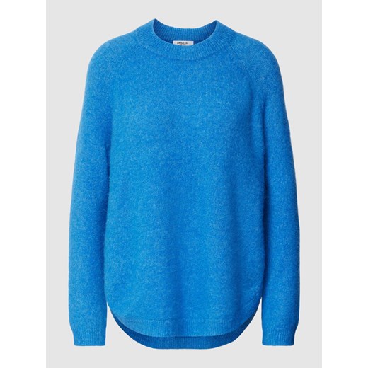 Sweter z dzianiny w jednolitym kolorze model ‘Lessine’ ze sklepu Peek&Cloppenburg  w kategorii Swetry damskie - zdjęcie 168994375