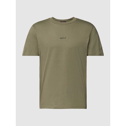 T-shirt z nadrukiem z logo ze sklepu Peek&Cloppenburg  w kategorii T-shirty męskie - zdjęcie 168994725