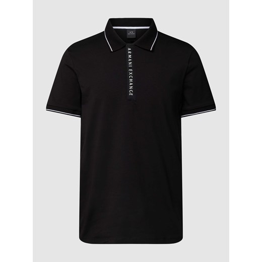 Koszulka polo z paskami w kontrastowym kolorze ze sklepu Peek&Cloppenburg  w kategorii T-shirty męskie - zdjęcie 168994765