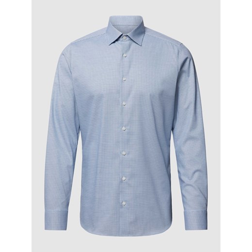 Koszula biznesowa o kroju slim fit z listwą guzikową ze sklepu Peek&Cloppenburg  w kategorii Koszule męskie - zdjęcie 168994976