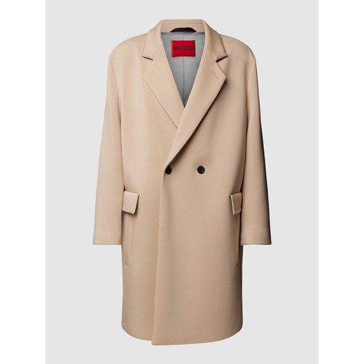 Płaszcz w jednolitym kolorze model ‘Malio’ ze sklepu Peek&Cloppenburg  w kategorii Płaszcze męskie - zdjęcie 168995375
