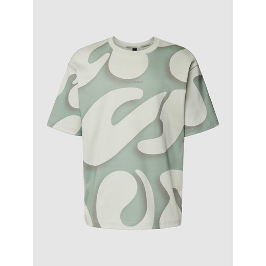 T-shirt ze wzorem na całej powierzchni model ‘JANPO’ ze sklepu Peek&Cloppenburg  w kategorii T-shirty męskie - zdjęcie 168995466