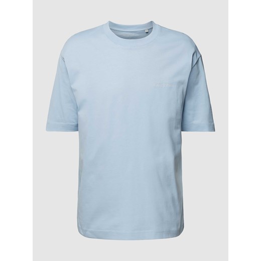 T-shirt z wyhaftowanym logo ze sklepu Peek&Cloppenburg  w kategorii T-shirty męskie - zdjęcie 168995685