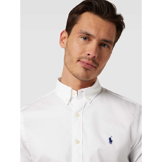 Koszula casualowa o kroju slim fit z rękawem o dł. 1/2 Polo Ralph Lauren XL Peek&Cloppenburg 