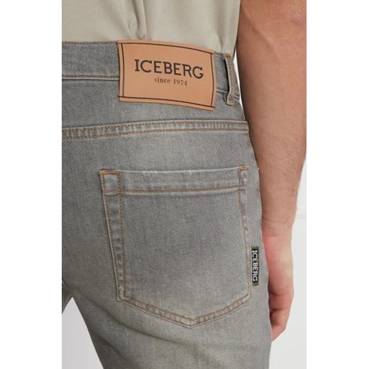 Jeansy męskie Iceberg młodzieżowe 