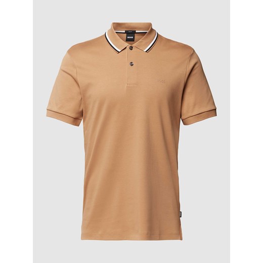 Koszulka polo z paskami w kontrastowym kolorze model ‘Penrose’ ze sklepu Peek&Cloppenburg  w kategorii T-shirty męskie - zdjęcie 169005017