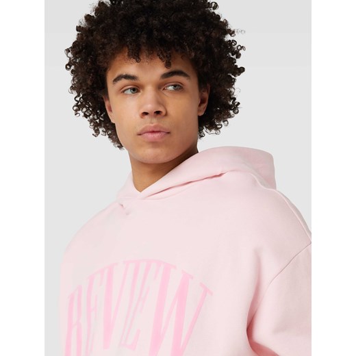 Review bluza męska różowa bawełniana młodzieżowa 