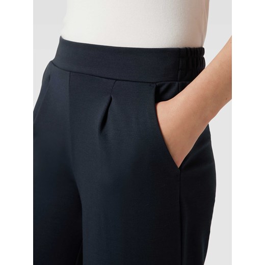 Spodnie z szeroką nogawką model ‘KATE’ Ichi XL Peek&Cloppenburg 