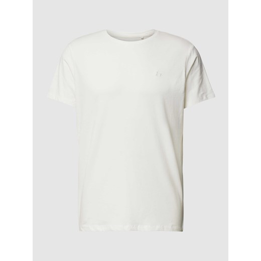 T-shirt z wyhaftowanym logo model ‘Dinton’ ze sklepu Peek&Cloppenburg  w kategorii T-shirty męskie - zdjęcie 169005277