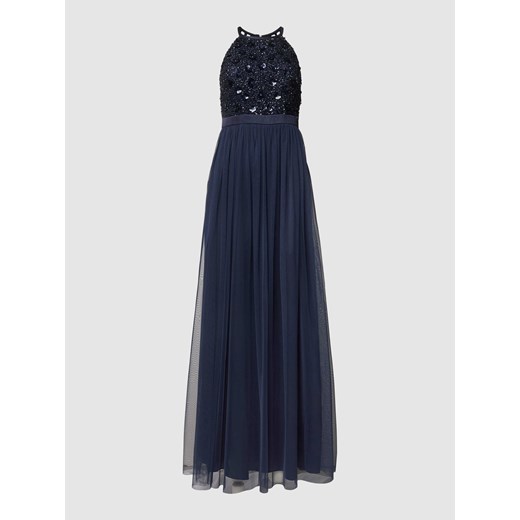Sukienka wieczorowa z obszyciem cekinami ze sklepu Peek&Cloppenburg  w kategorii Sukienki - zdjęcie 169005476