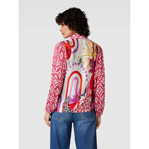 Bluzka koszulowa ze wzorem na całej powierzchni model ‘Strawberry’ Miss Goodlife XL Peek&Cloppenburg 