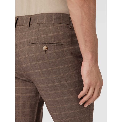 Spodnie materiałowe o kroju straight fit z zapięciem na guzik model ‘liam’ Matinique 34/34 Peek&Cloppenburg 